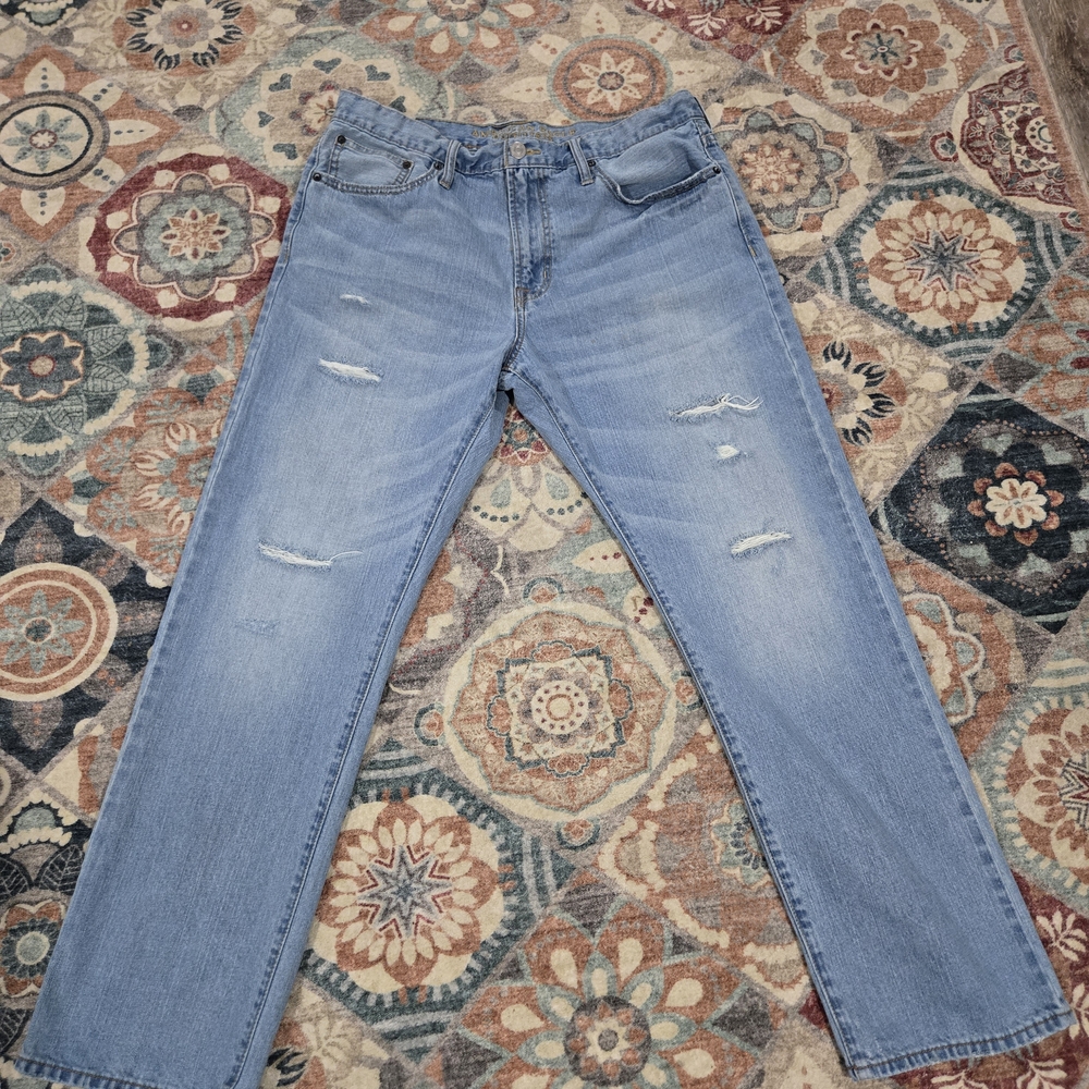 American Eagle Outfitters Men's 36x32 Relaxed Straight Jeans